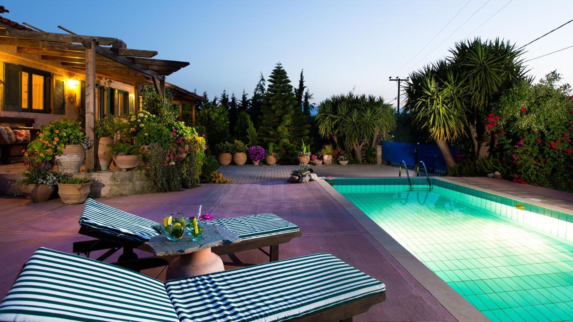 Villa Elli Rethymno Esterno foto