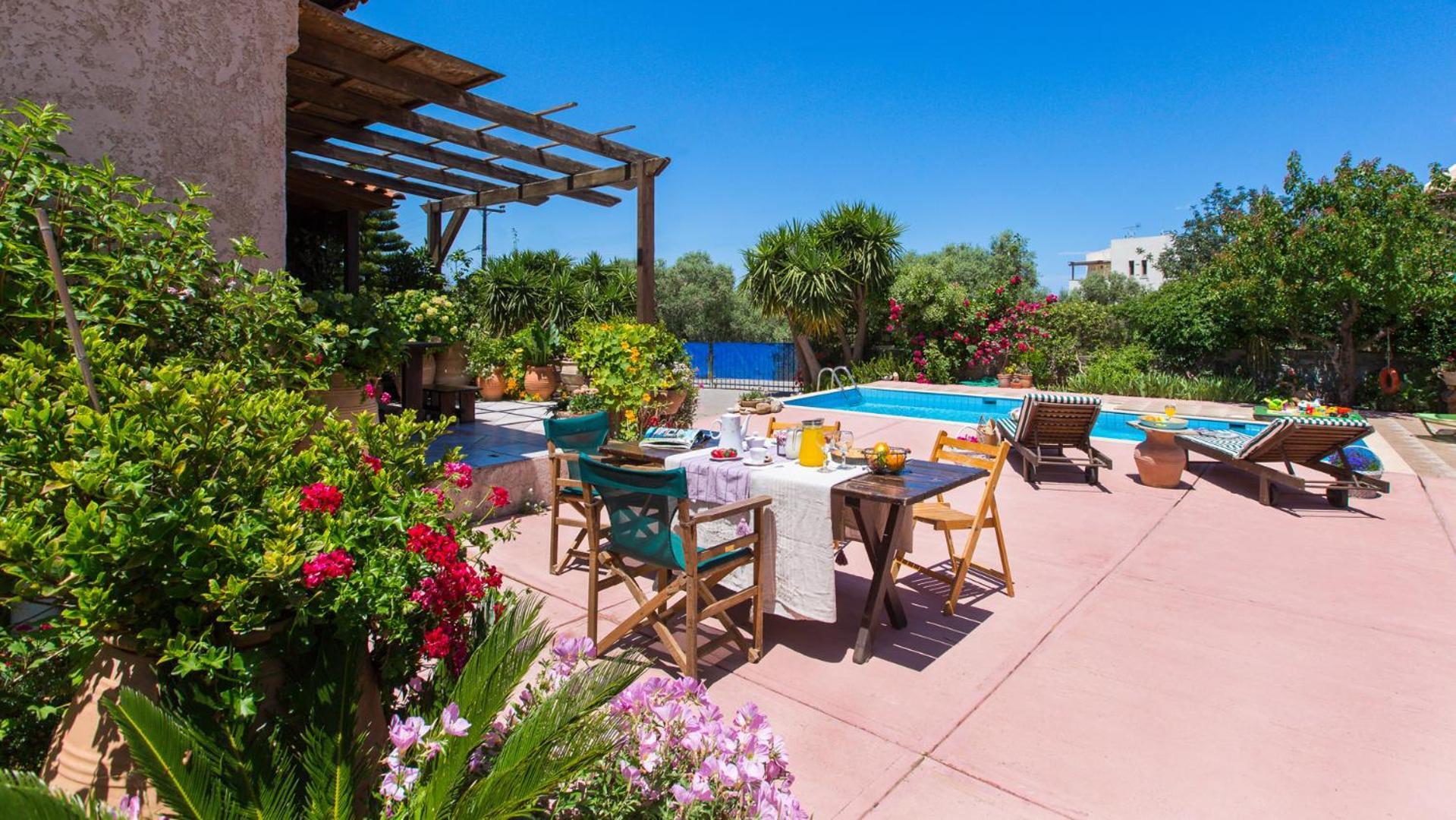 Villa Elli Rethymno Esterno foto
