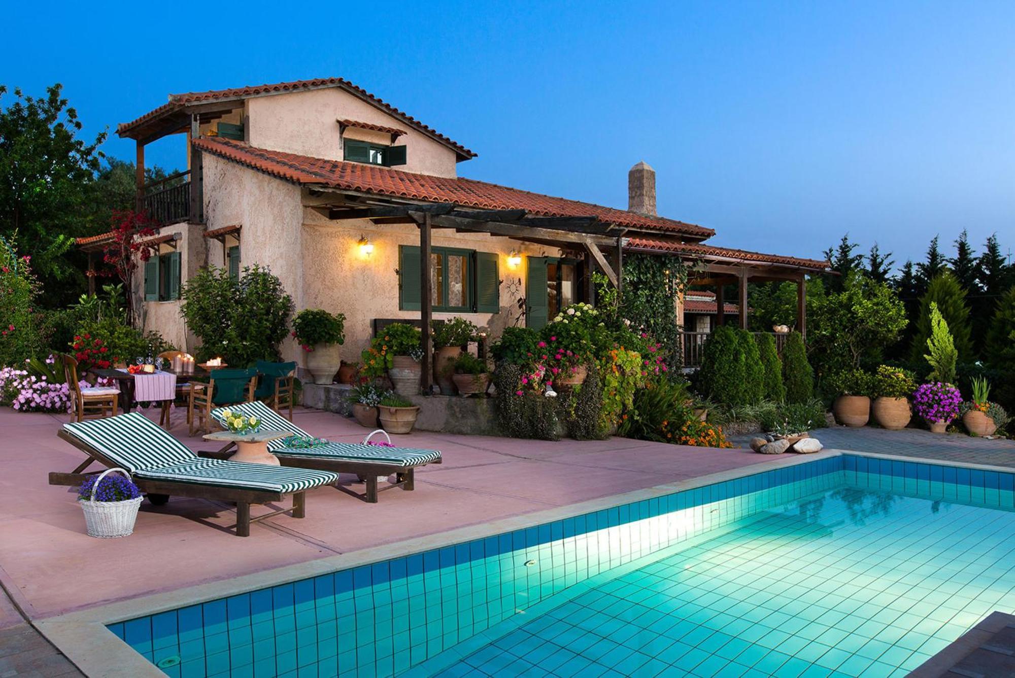 Villa Elli Rethymno Esterno foto